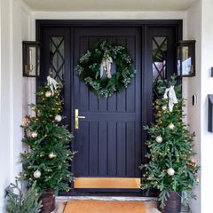 Photo by Jessica + Tyler Marés on January 03, 2022. May be an image of door, tree and outdoors.